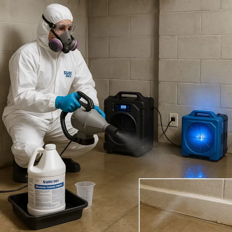 Sanitization and Odor Removal process in Newport, VT